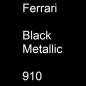 Preview: Ferrari, Black Metallic, 910.